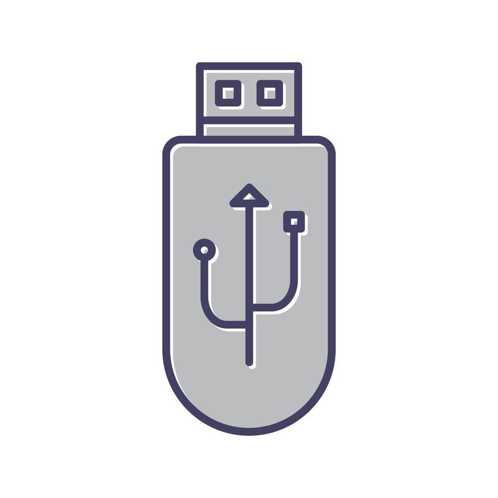 Usb Drive Vector Icon