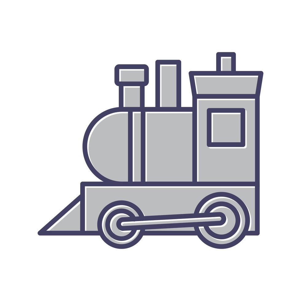 Toy Train Vector Icon