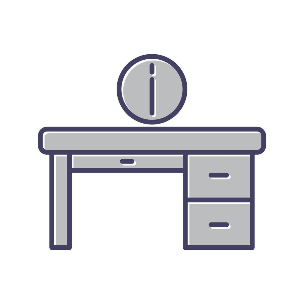 Information Desk Vector Icon