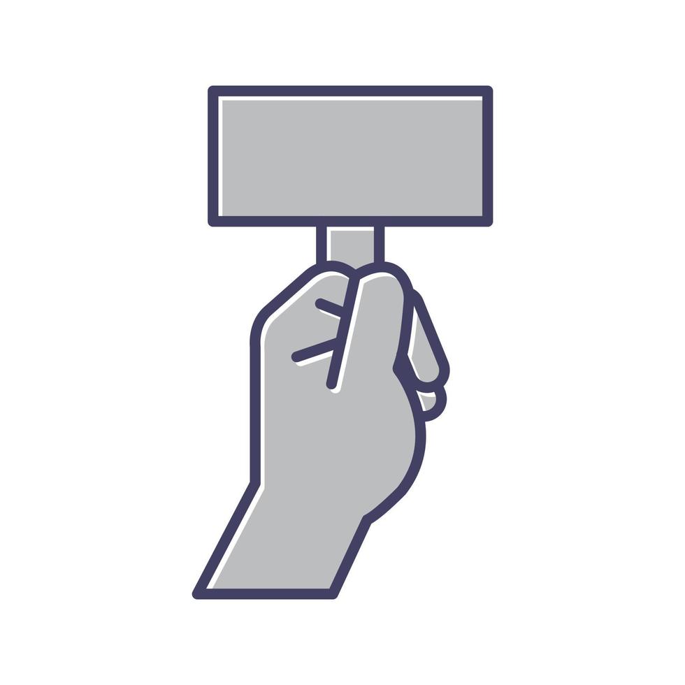 Protest Vector Icon