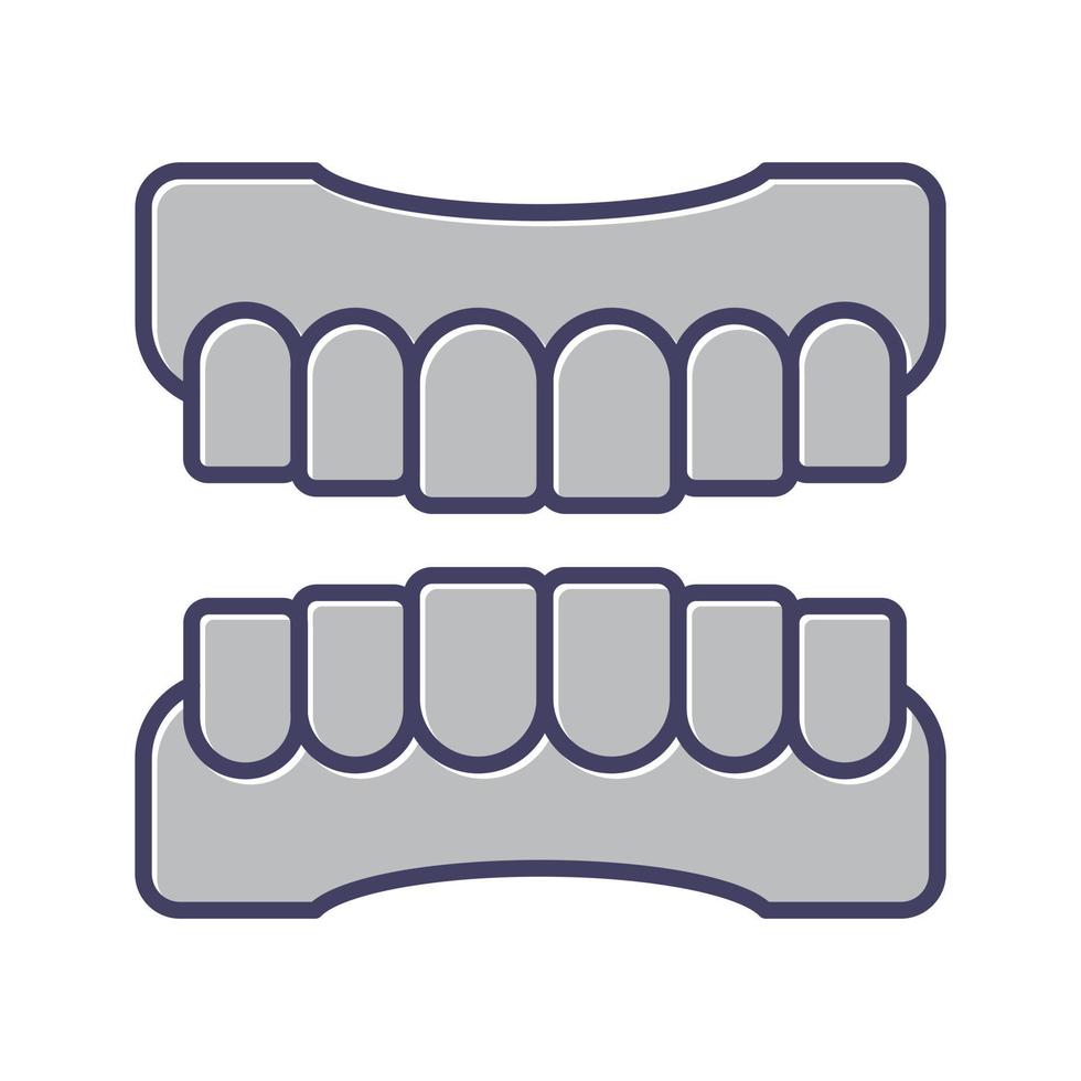Denture Vector Icon