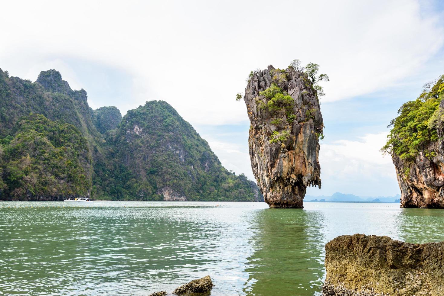 Landscape Khao Tapu or James Bond Island photo