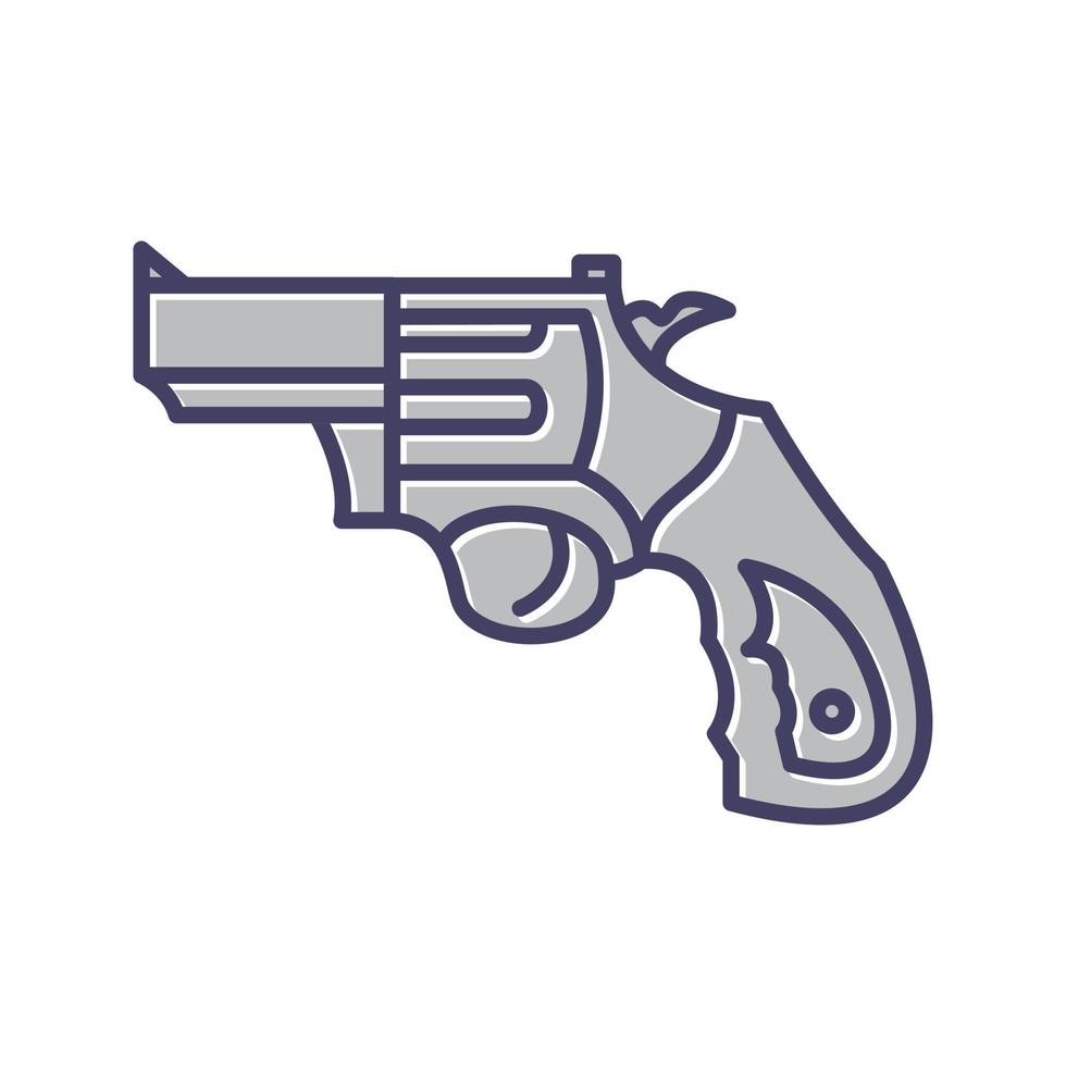 Revolver Vector Icon