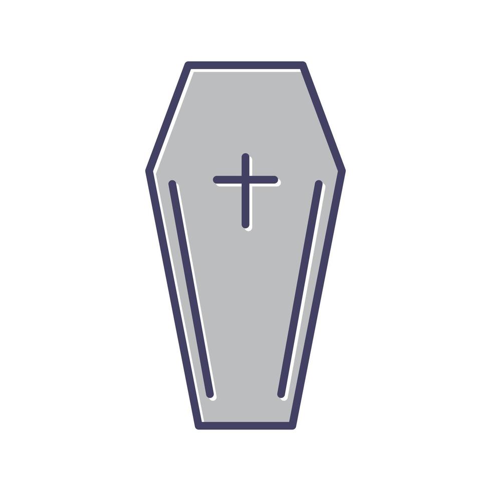 Coffin Vector Icon