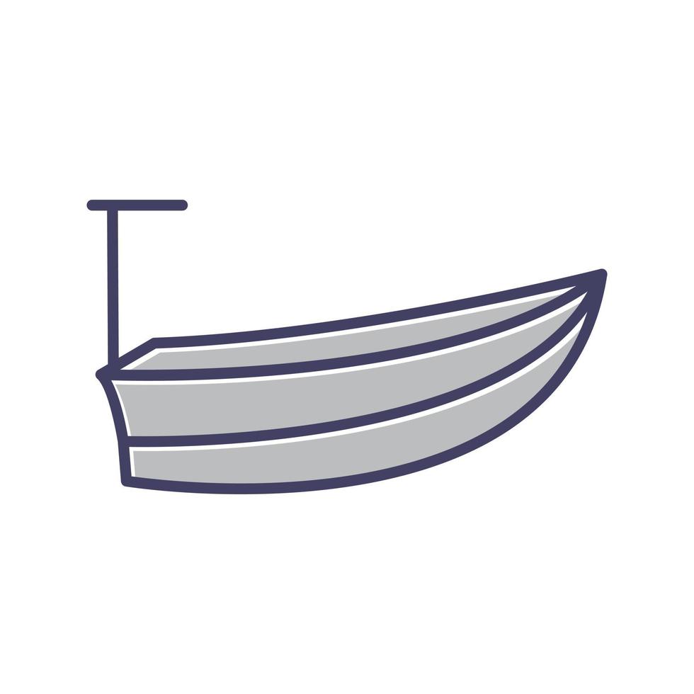 Small Boat Vector Icon