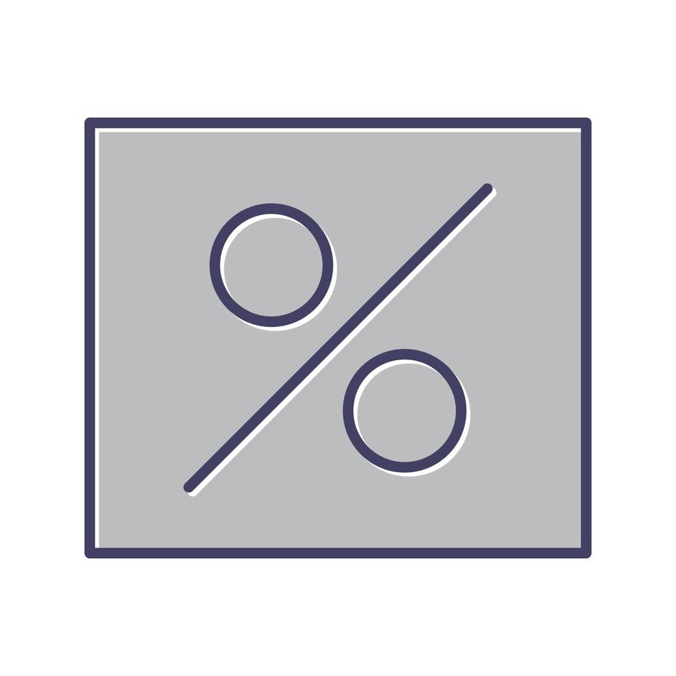 Percentage Vector Icon