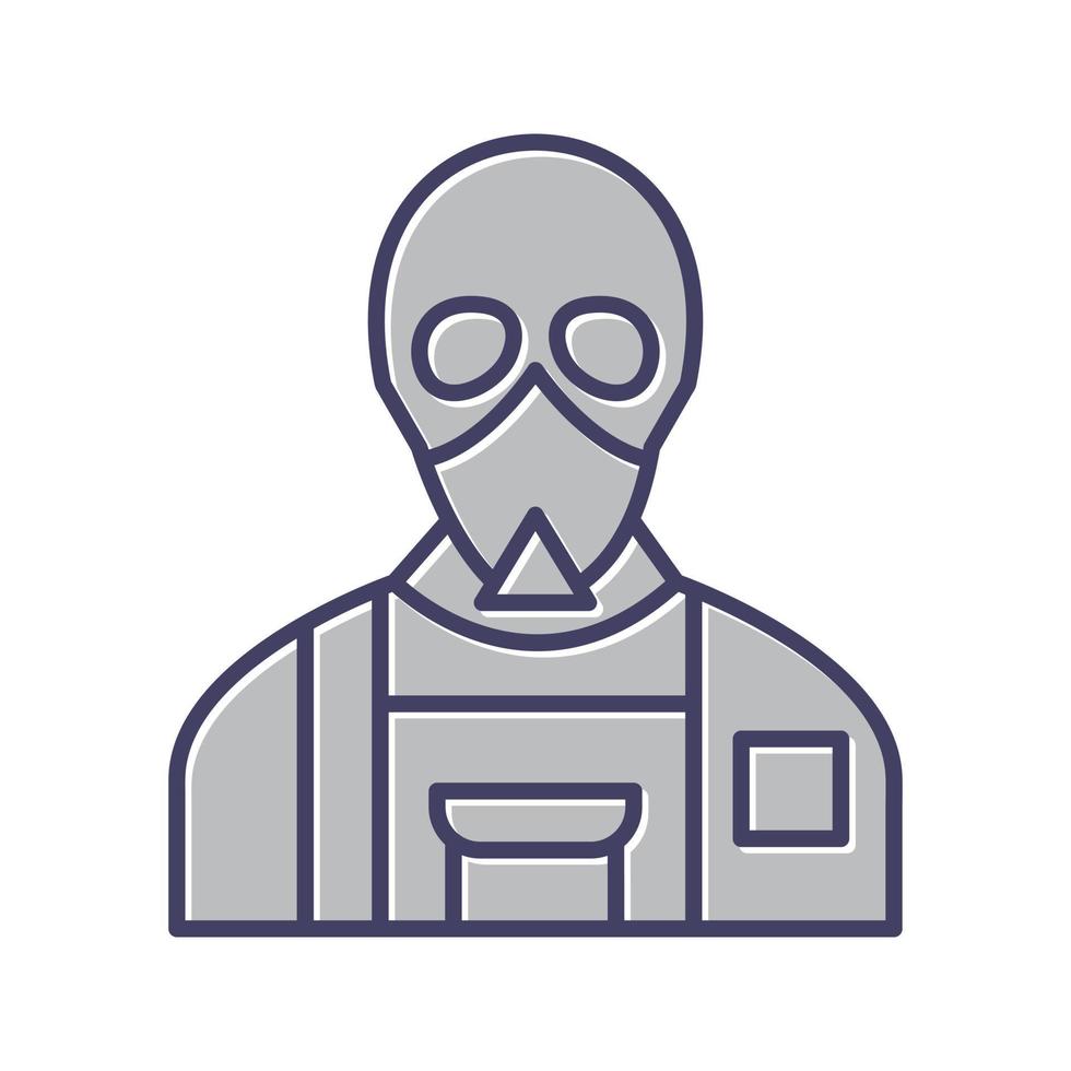 Gas Mask Vector Icon