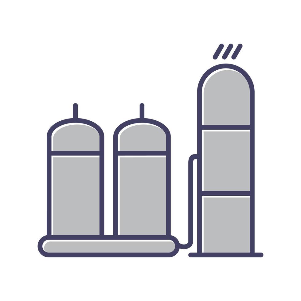 Refinery Vector Icon