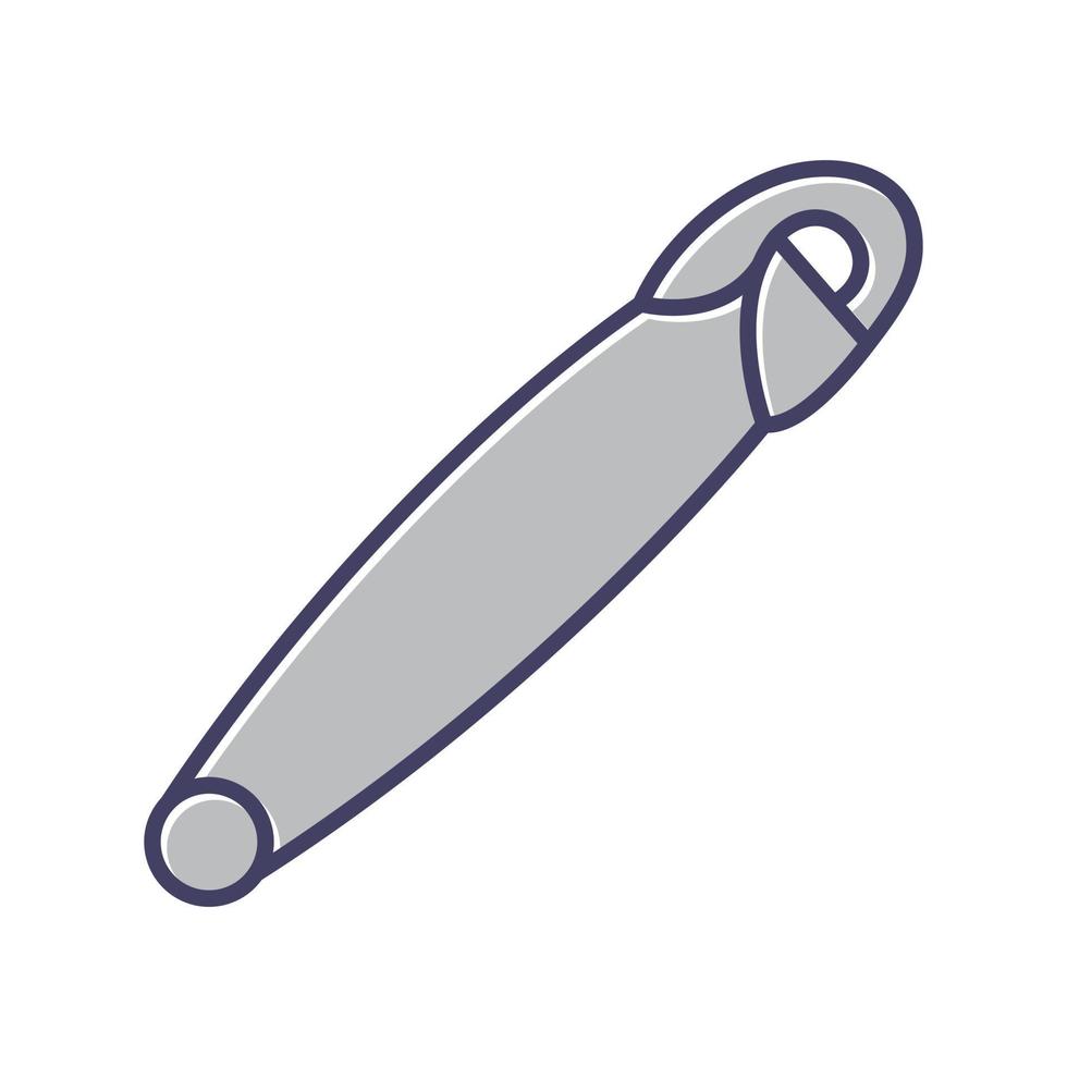 Safety Pin Vector Icon