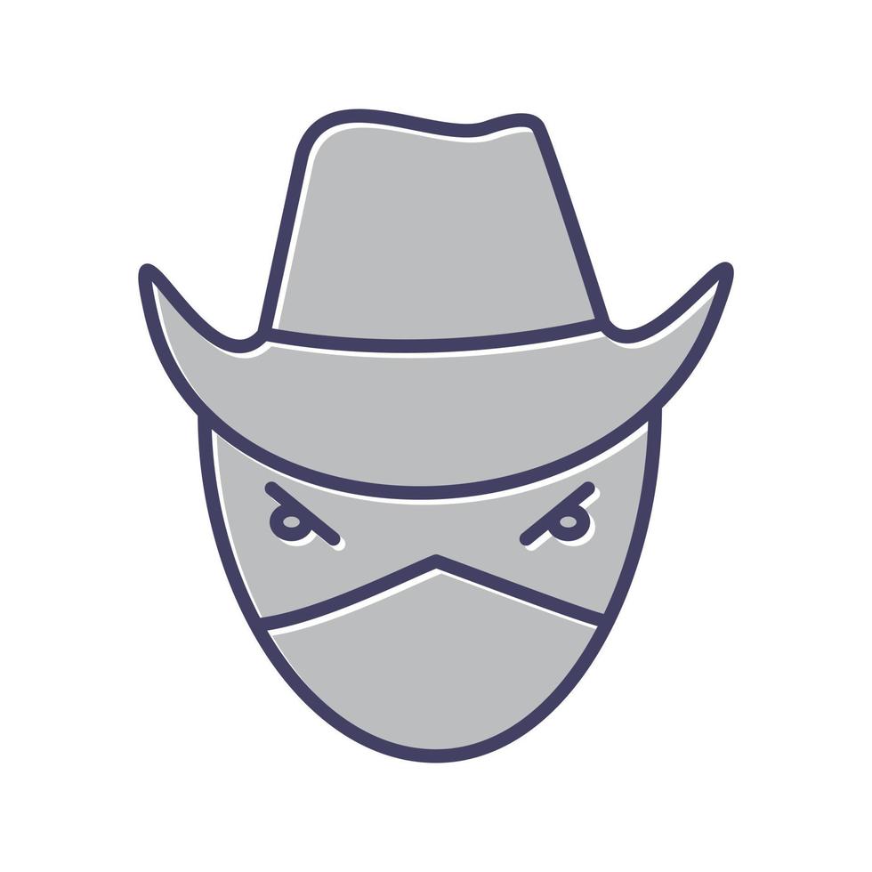 Bandit Vector Icon