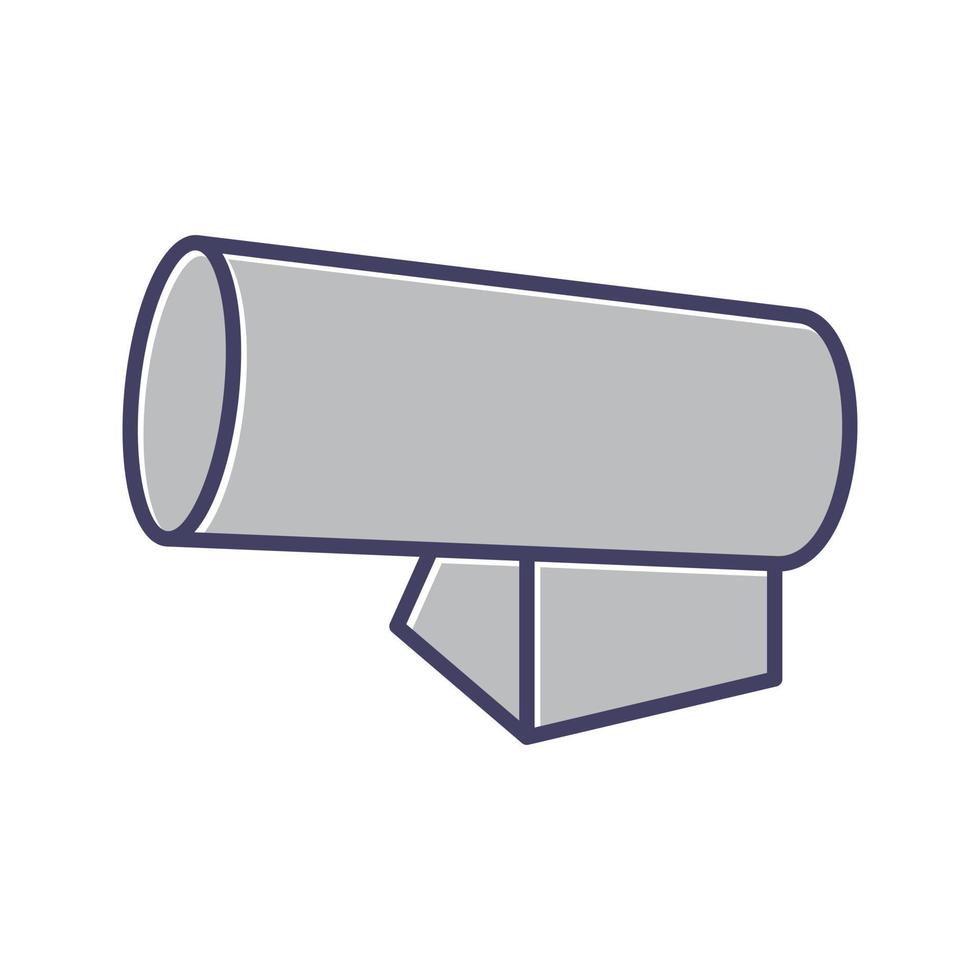Portable Forced Air Heat Vector Icon