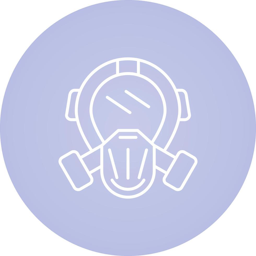 Gas Mask Vector Icon