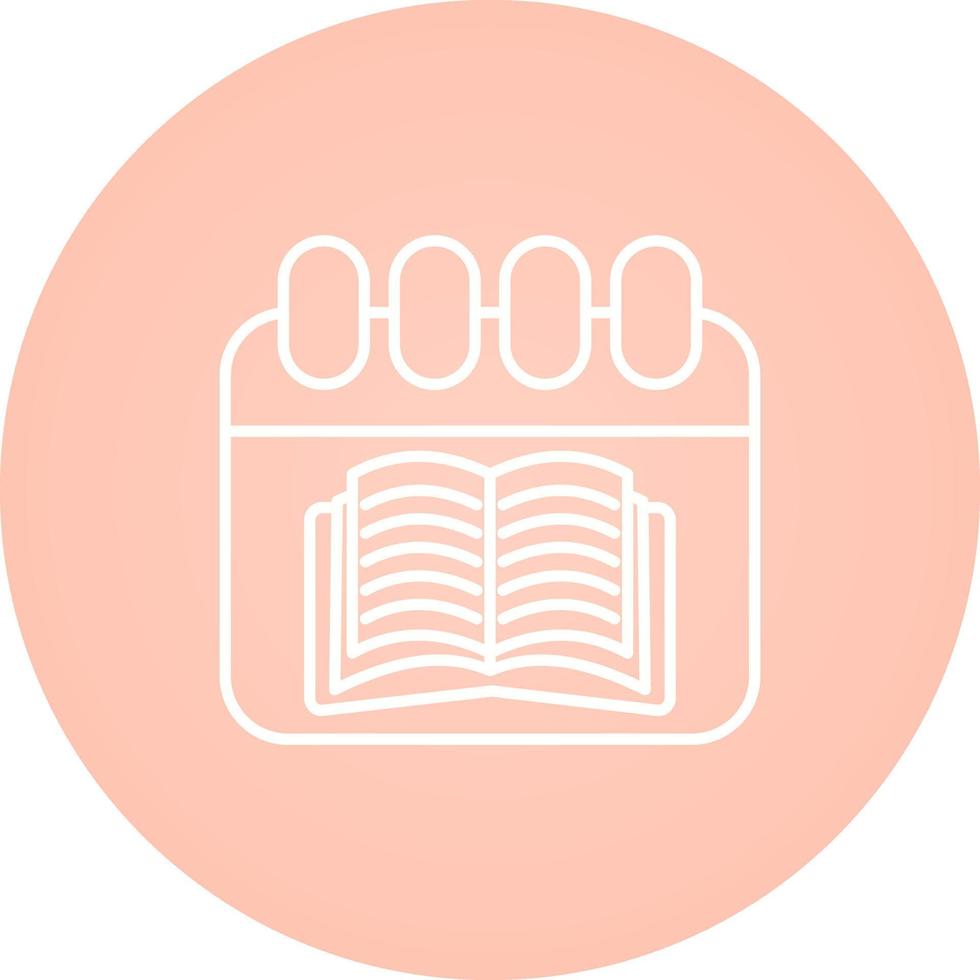 Calendar Line Vector Icon