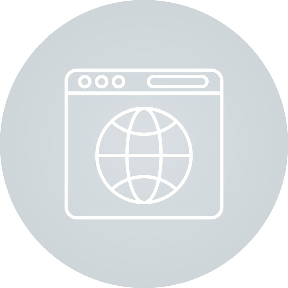 Browser Vector Icon