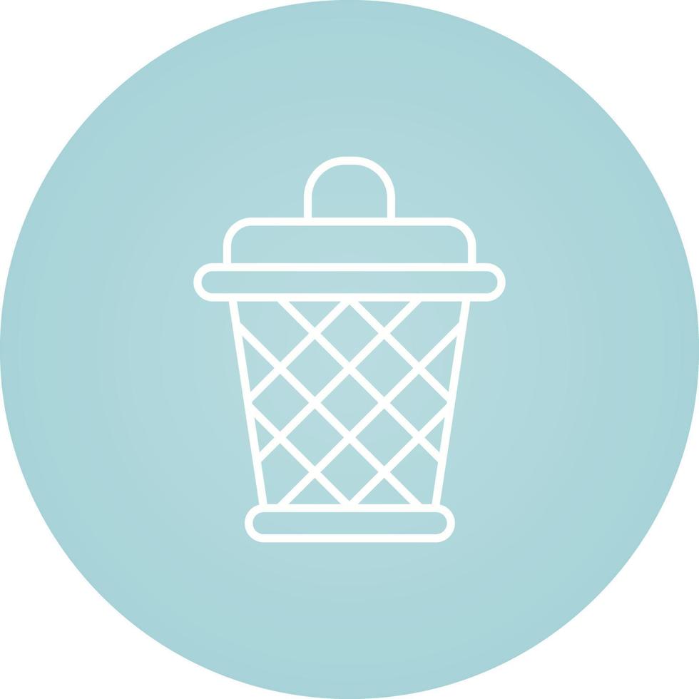 Dustbin Vector Icon