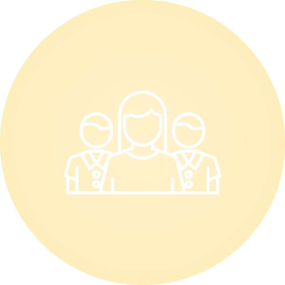 Team Leader Vector Icon