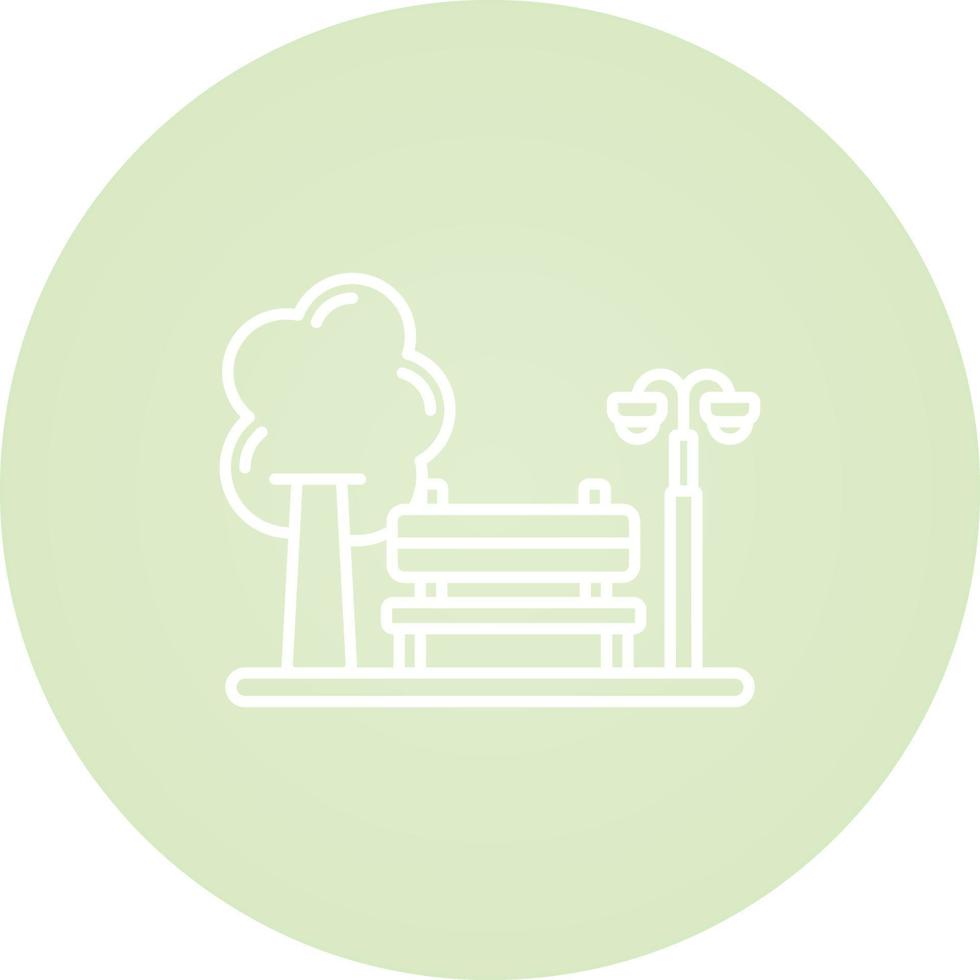 Park Vector Icon
