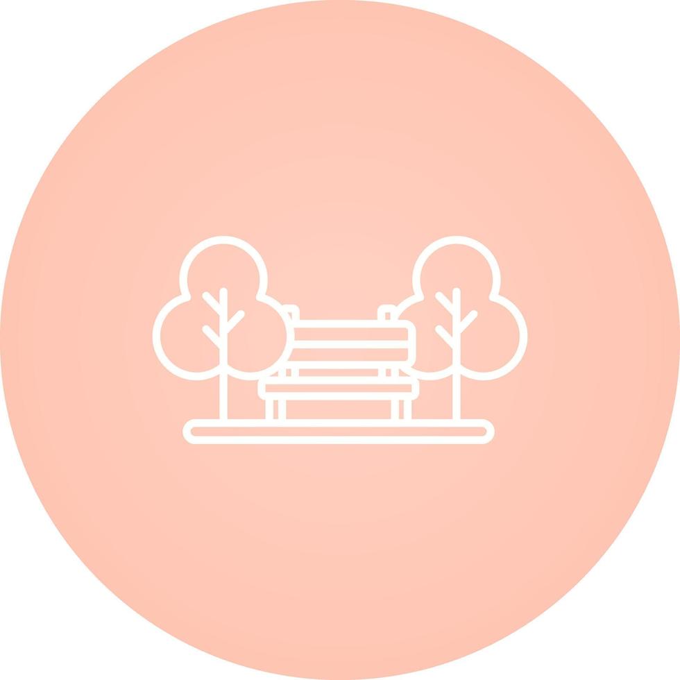 Park Vector Icon