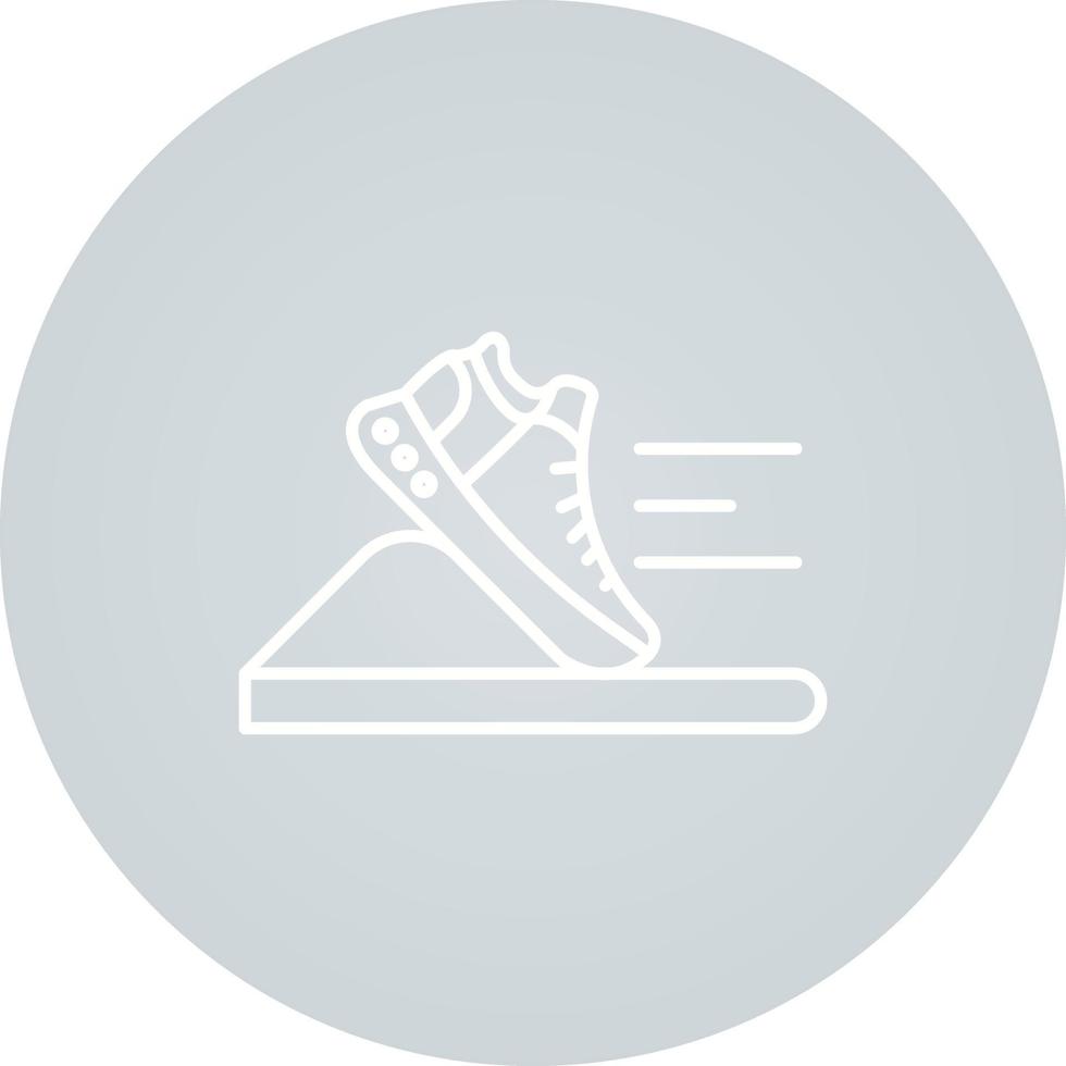 Starting Block Vector Icon