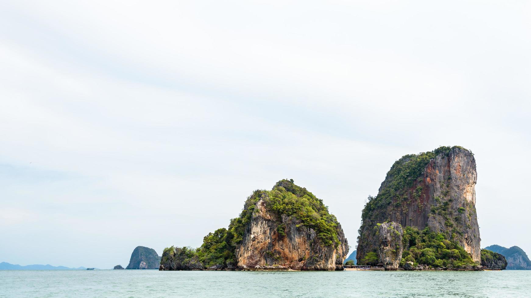 Landscape KhaoTapu or James Bond Island photo