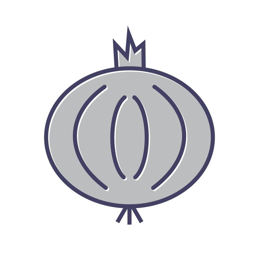 Onion Vector Icon