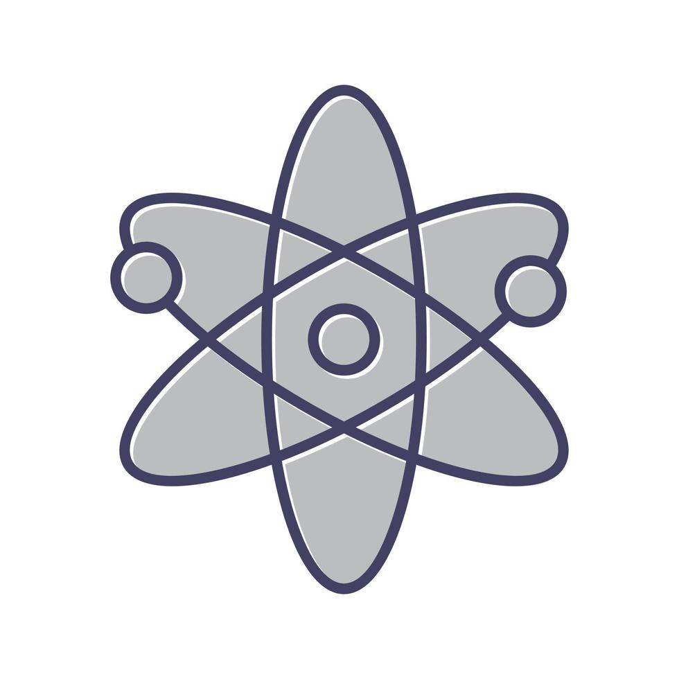 Atomic Structure Vector Icon