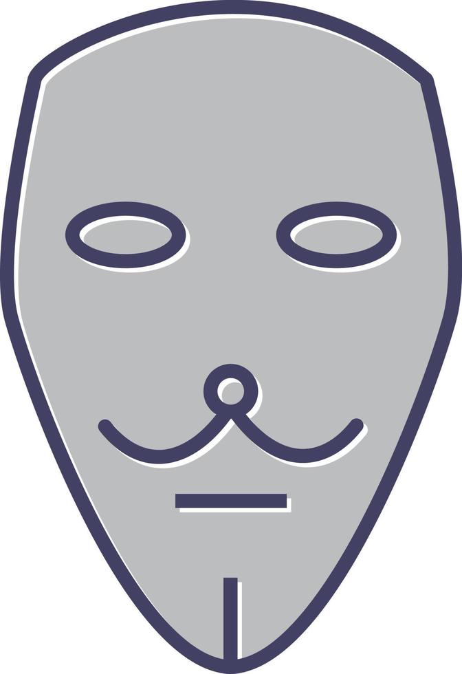 Two Masks Vector Icon