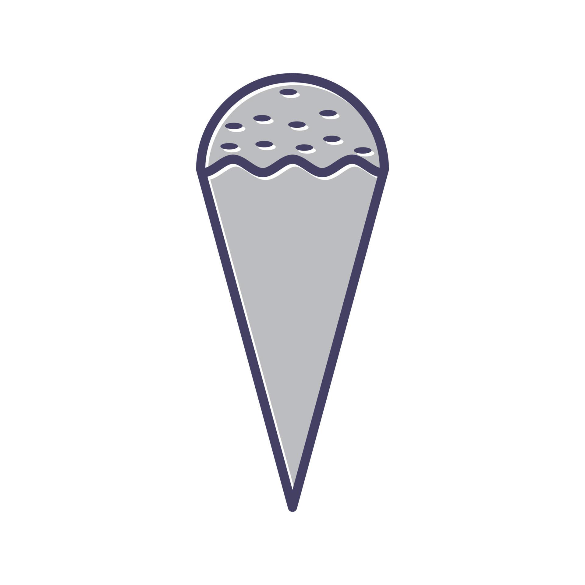 Cone icecream Vector Icon 16739379 Vector Art at Vecteezy