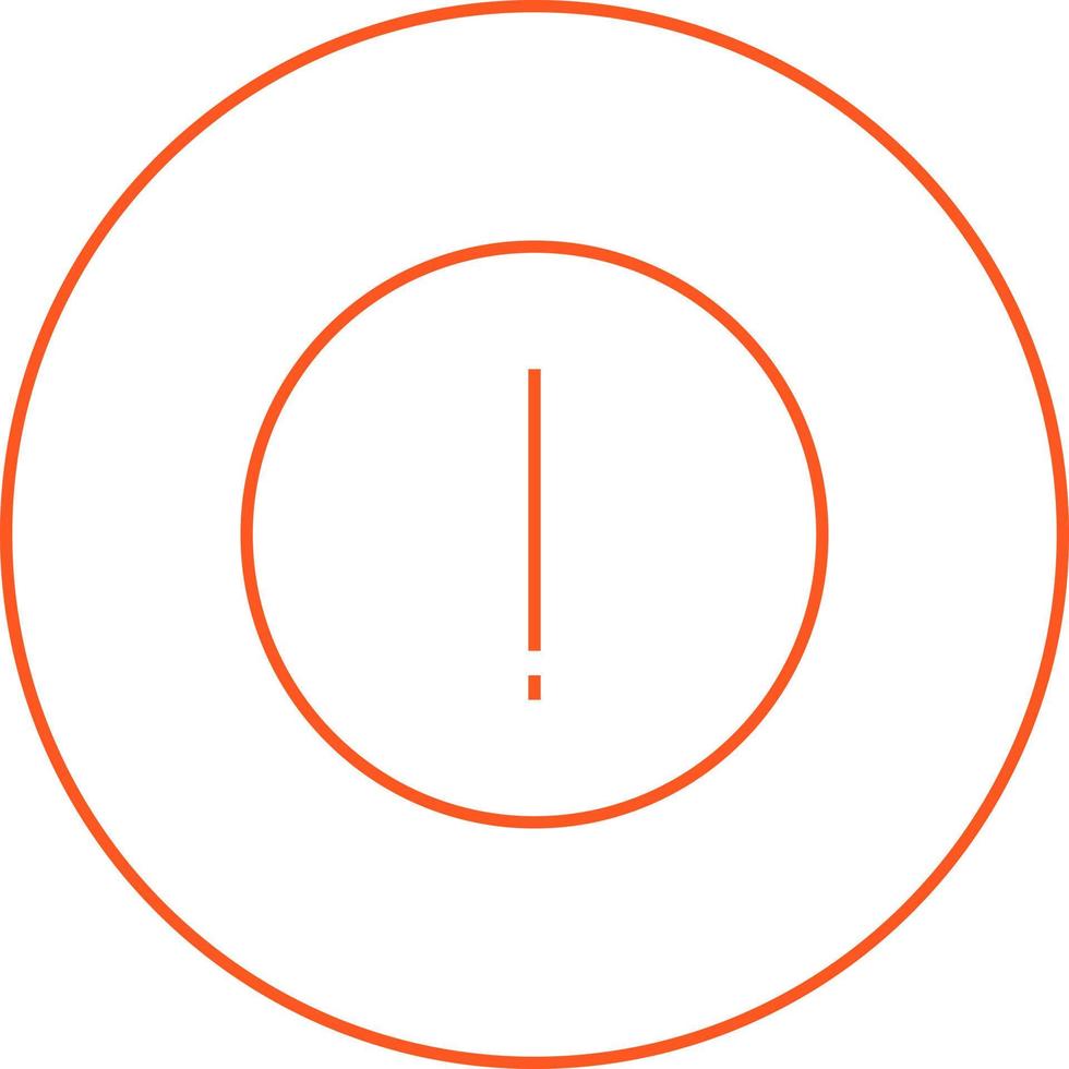 Unique About Vector Line Icon