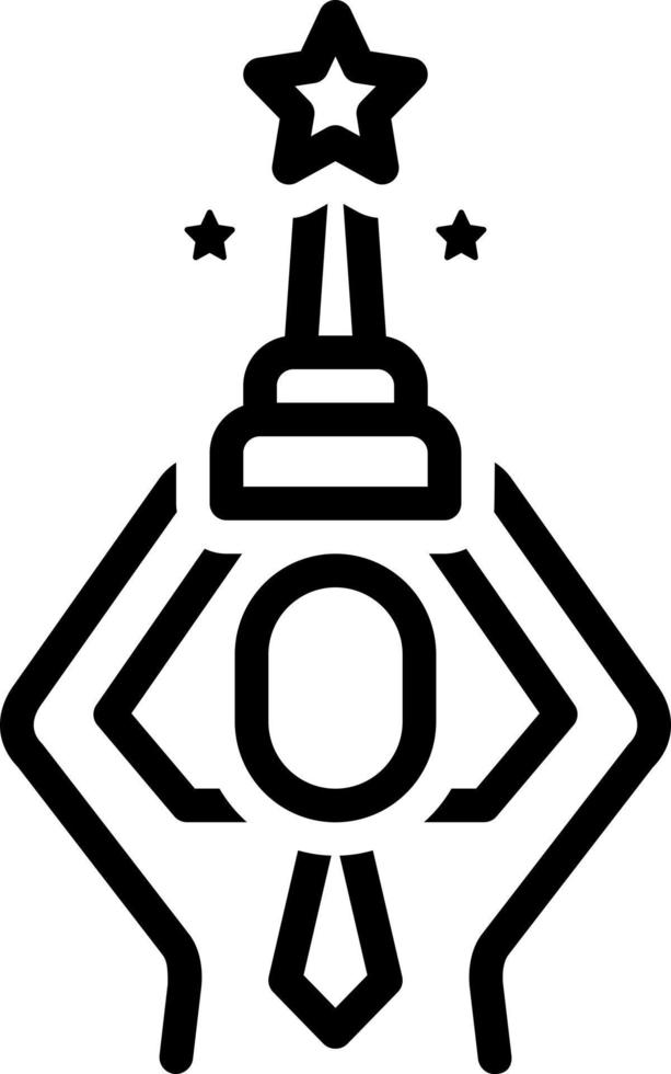 line icon for champion vector
