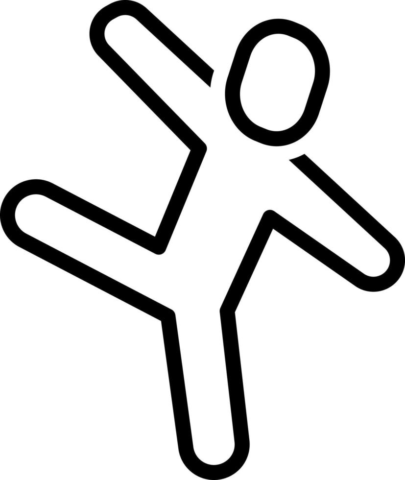 line icon for flexible vector