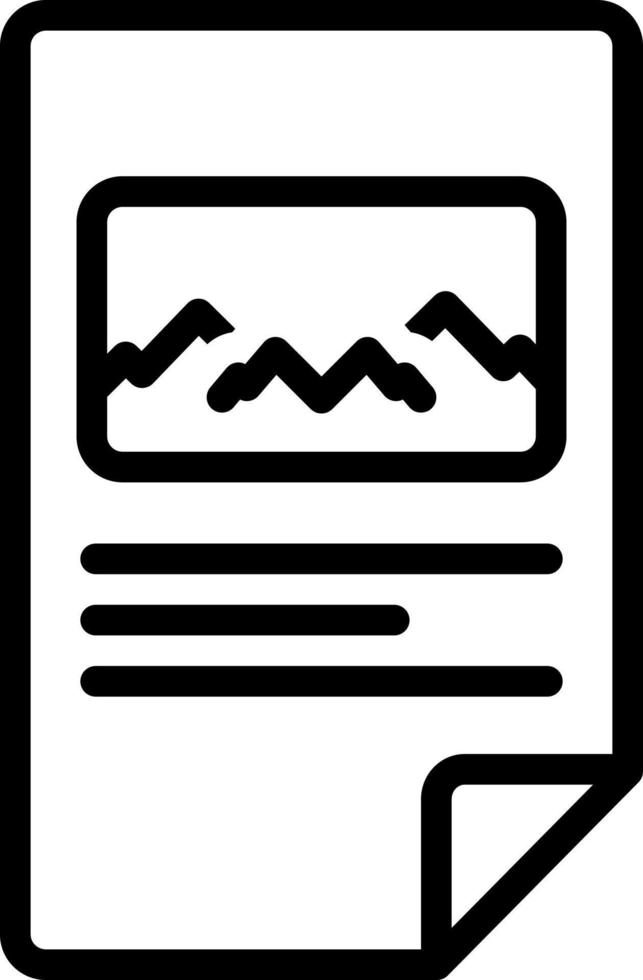 line icon for poster vector