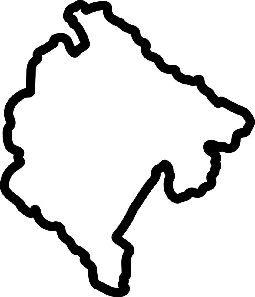 line icon for monte vector