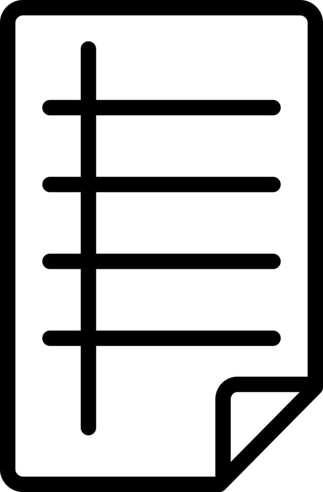 line icon for lined vector