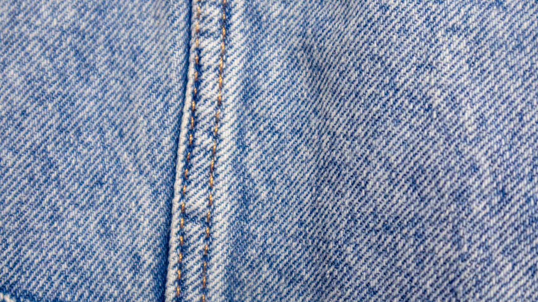 Blue jeans texture as a background photo