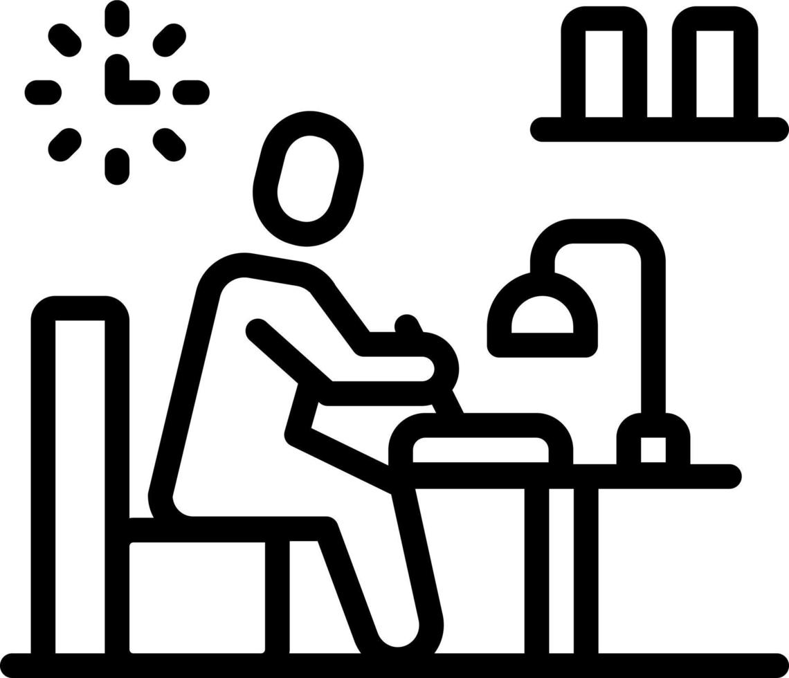 line icon forwriter vector