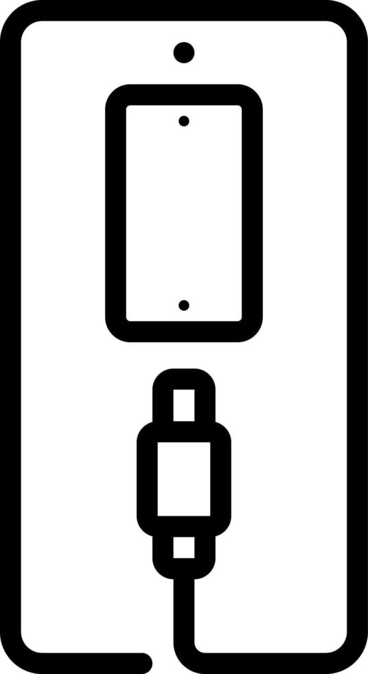 line icon for connector vector