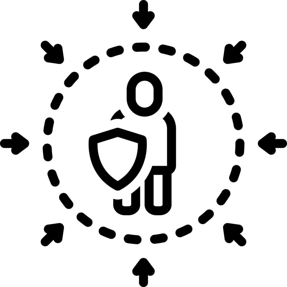 line icon for defensive 16742416 Vector Art at Vecteezy