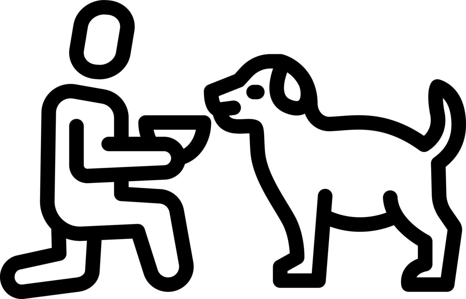 line icon for treat vector