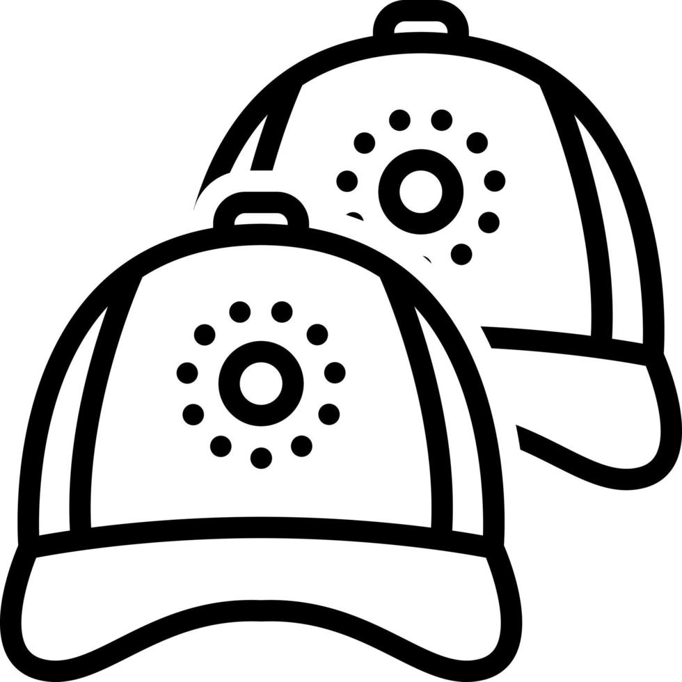 line icon for caps vector