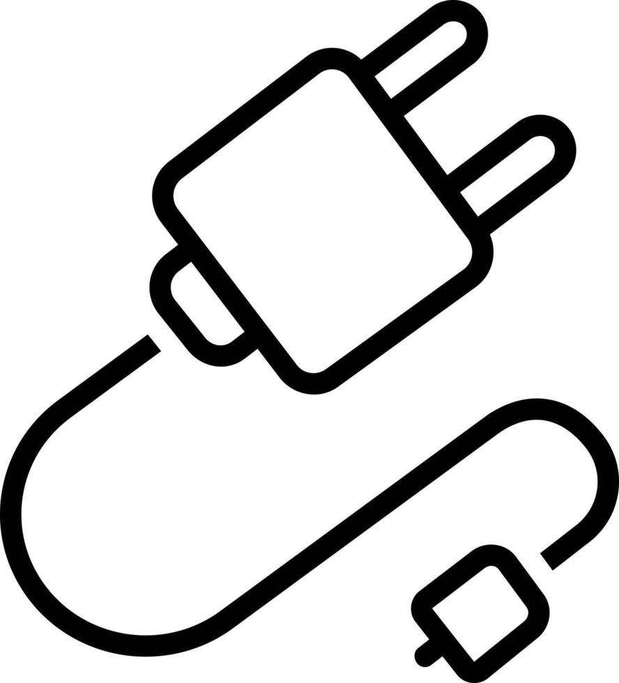 line icon for chargers vector