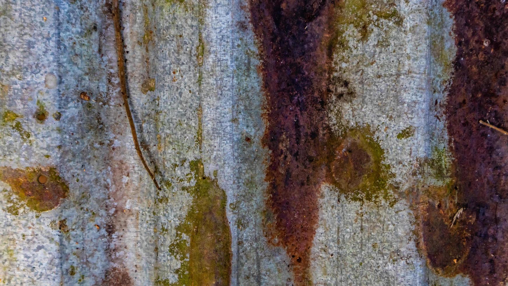 rusty zinc texture as a background photo