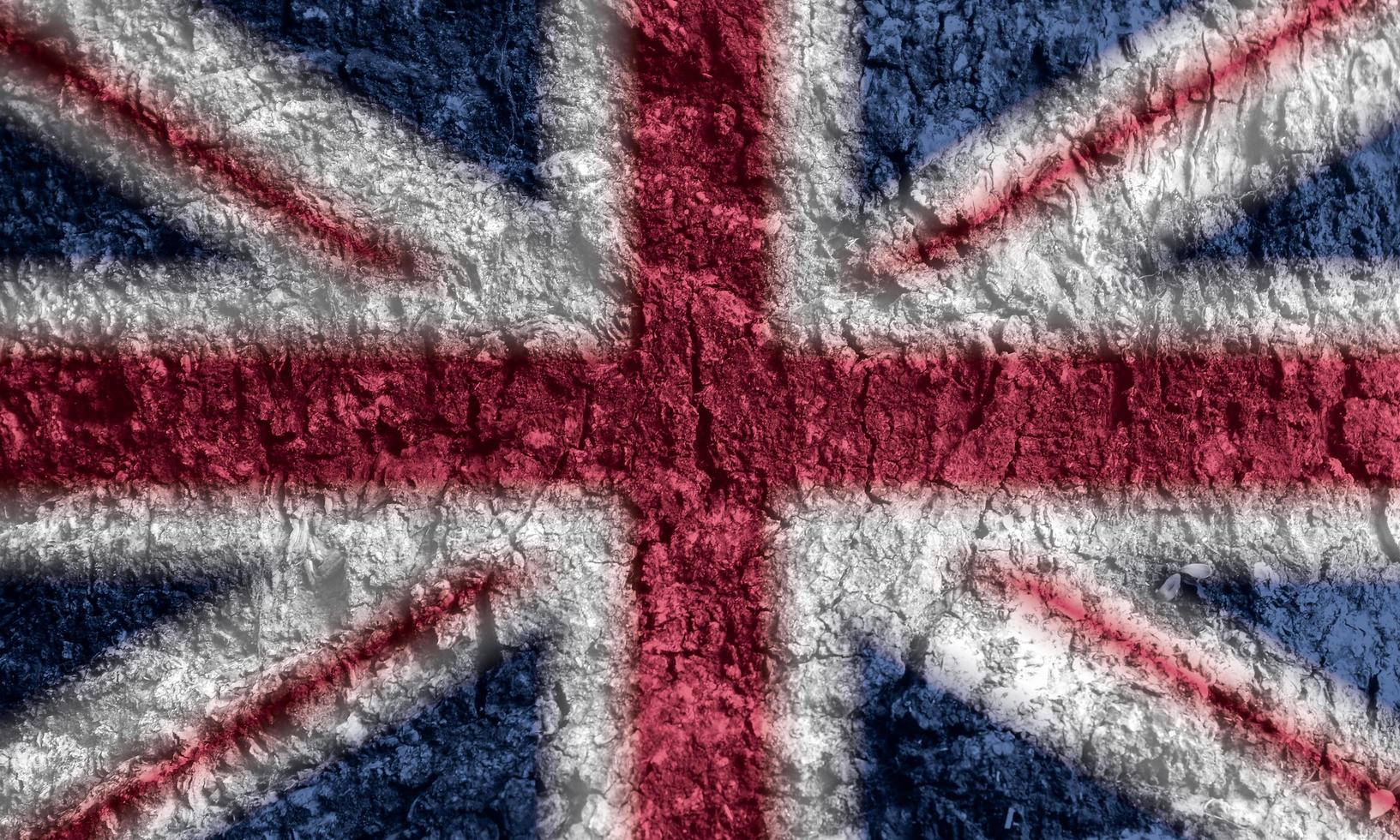 textura de la bandera de inglaterra como fondo foto