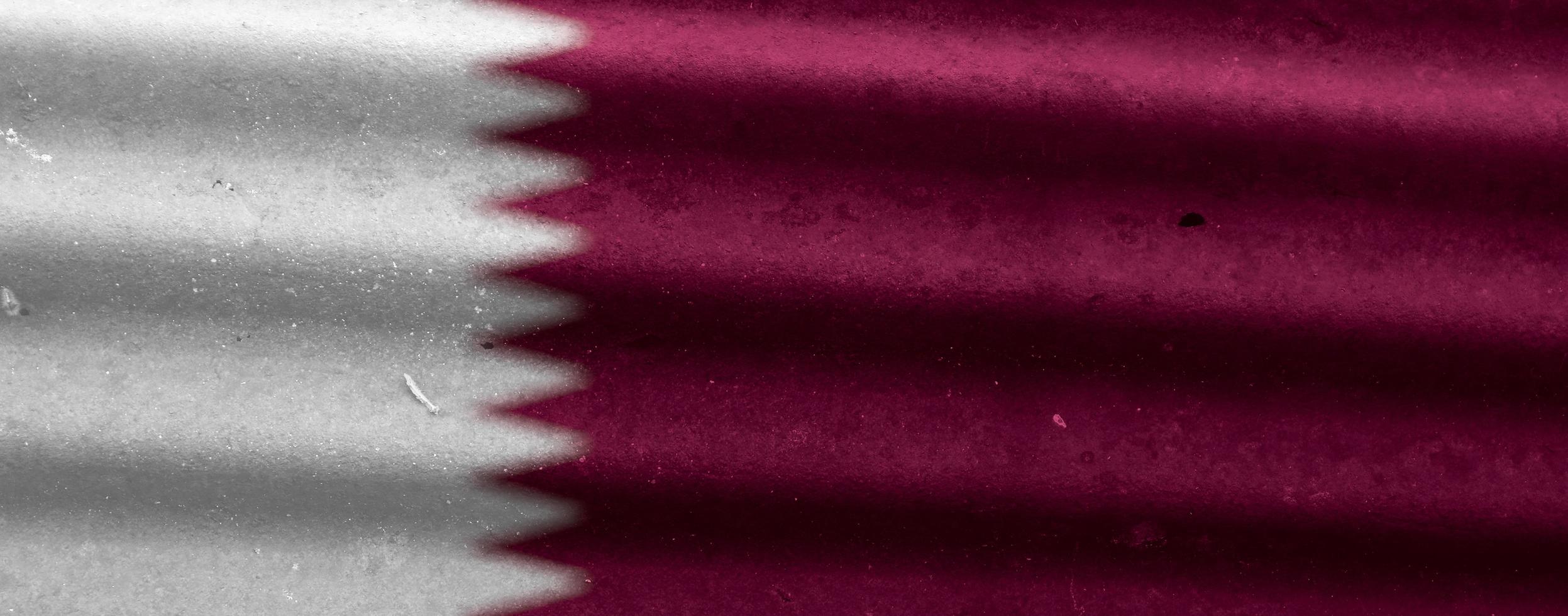 Qatar flag texture as a background photo