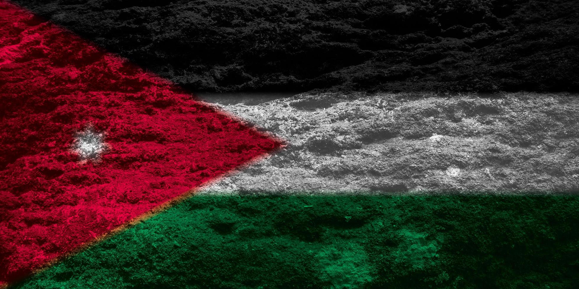 jordan flag texture as a background photo