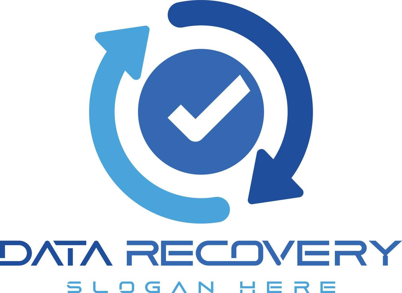 Data recovery, data recovery logo, Data, logo vector