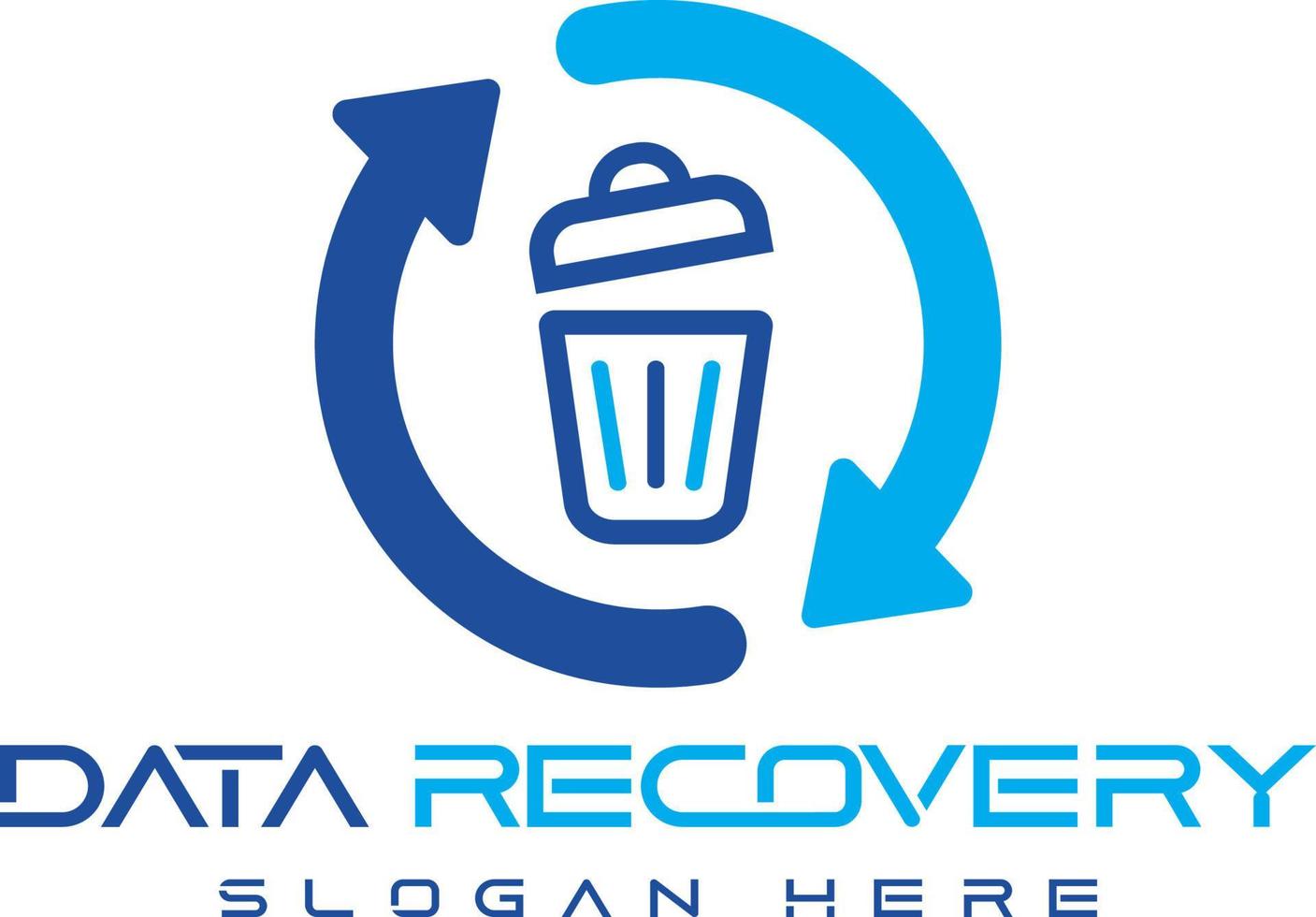 Data recovery, data recovery logo, Data, logo vector