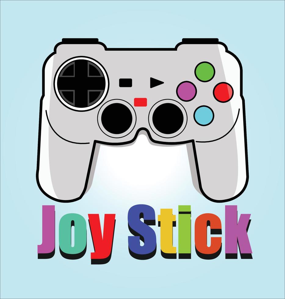 joy stick game vector