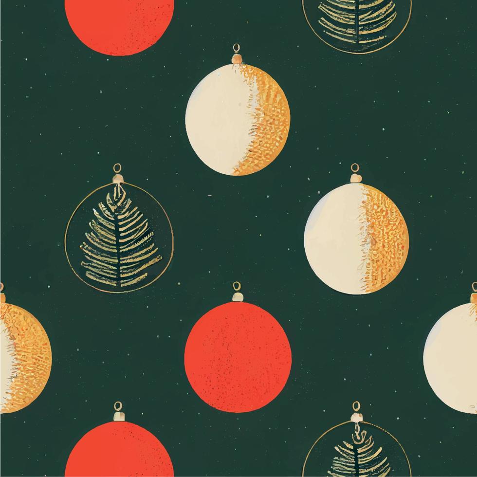 Seamless Christmas Pattern vector