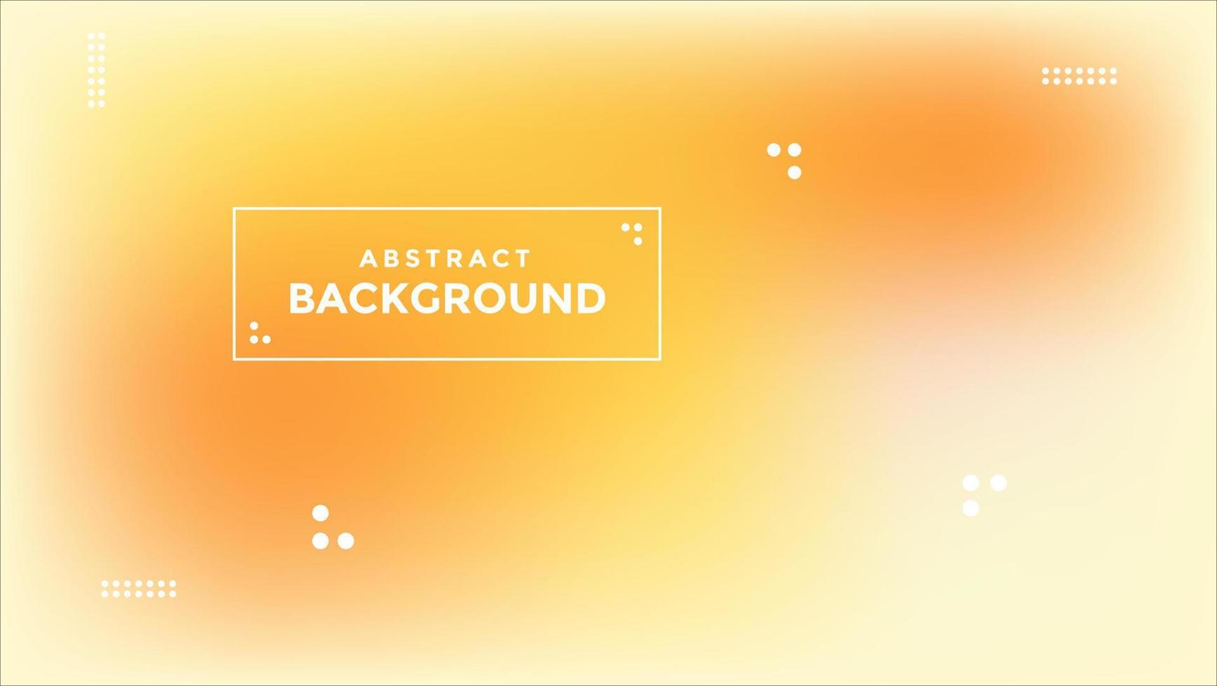 Abstract colored background template with orange and yellow gradient texture. vector